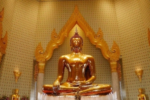 Bangkok: Wat Ratchanatdaram, Monte d'oro e Wat Trai Mit