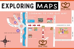 Bangkok: Thaise kookles met witte lotus en markttour