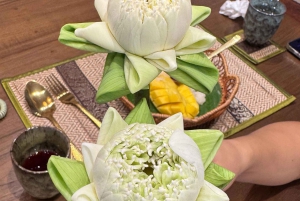 Bangkok: Clase de cocina tailandesa White Lotus con visita al mercado
