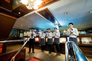 バンコクホワイトオーキッド・チャオプラヤクルーズ、タイ料理ビュッフェ＆ビール