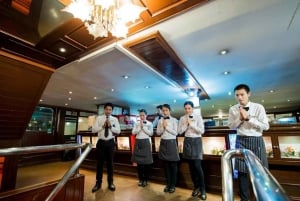Bangkok: Cruzeiro com jantar no White Orchid Chao Phraya com cerveja grátis