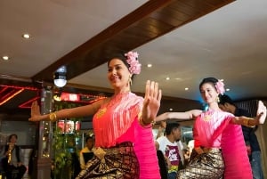 Bangkok: White Orchid Chao Phraya Cena en Crucero Cerveza gratis