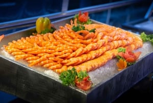 Bangkok: White Orchid Chao Phraya Cena en Crucero Cerveza gratis