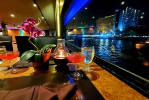 Bangkok: White Orchid Chao Phraya Dinner Cruise