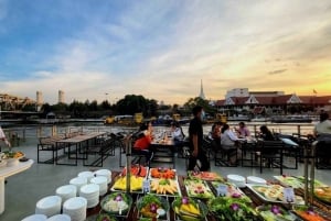 バンコク：ホワイトオーキッドクルーズ（ホテル送迎オプション付き）