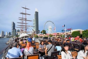 バンコク：ホワイトオーキッドクルーズ（ホテル送迎オプション付き）