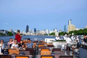 バンコク：ホワイトオーキッドクルーズ（ホテル送迎オプション付き）