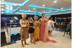 バンコク：ホワイトオーキッドクルーズ（ホテル送迎オプション付き）