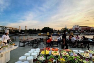 バンコク:ホワイトオーキッドクルーズ(ホテル送迎オプション付き)