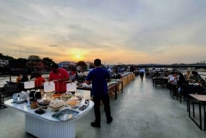 バンコク:ホワイトオーキッドクルーズ(ホテル送迎オプション付き)