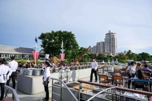 バンコク:ホワイトオーキッドクルーズ(ホテル送迎オプション付き)