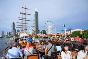 バンコク:ホワイトオーキッドクルーズ(ホテル送迎オプション付き)