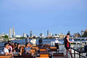 バンコク:ホワイトオーキッドクルーズ(ホテル送迎オプション付き)