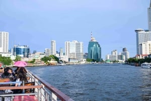 バンコク:ホワイトオーキッドクルーズ(ホテル送迎オプション付き)