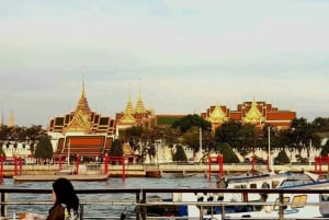 バンコク:ホワイトオーキッドクルーズ(ホテル送迎オプション付き)