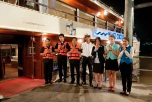 バンコク:ホワイトオーキッドクルーズ(ホテル送迎オプション付き)