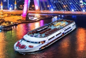 Bangkok: Rejs statkiem White Orchid Chao Phraya, tajski bufet i piwo