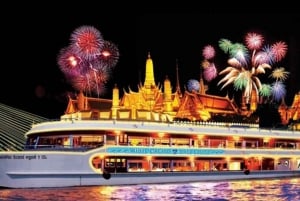 Bangkok: Rejs statkiem White Orchid Chao Phraya, tajski bufet i piwo