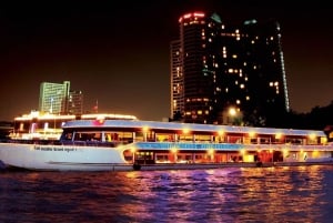 Bangkok: Rejs statkiem White Orchid Chao Phraya, tajski bufet i piwo