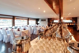 Bangkok: Rejs statkiem White Orchid Chao Phraya, tajski bufet i piwo