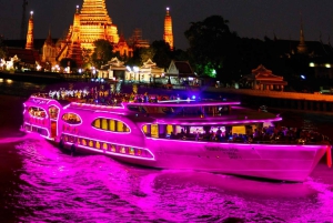 Bangkok: Wonderful Pearl Cruise med valgfri hoteltransfer