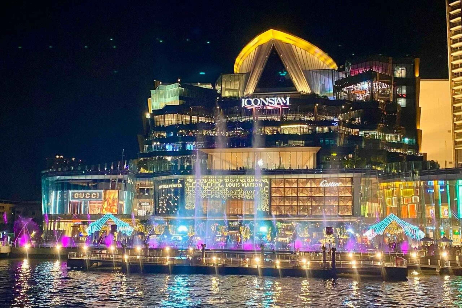 Bangkok : dîner-croisière romantique de luxe sur le Wonderful Pearl