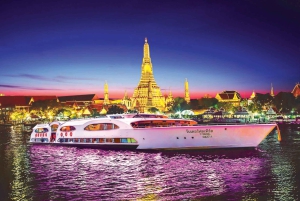 Bangkok : dîner-croisière romantique de luxe sur le Wonderful Pearl