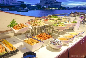 Bangkok : dîner-croisière romantique de luxe sur le Wonderful Pearl