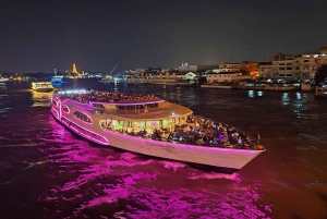 Bangkok : dîner-croisière romantique de luxe sur le Wonderful Pearl