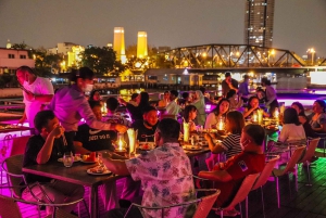 Bangkok : dîner-croisière romantique de luxe sur le Wonderful Pearl