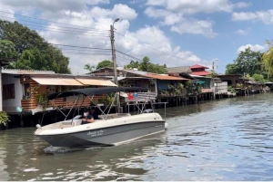 Bangkok: tour dei canali in motoscafo privato