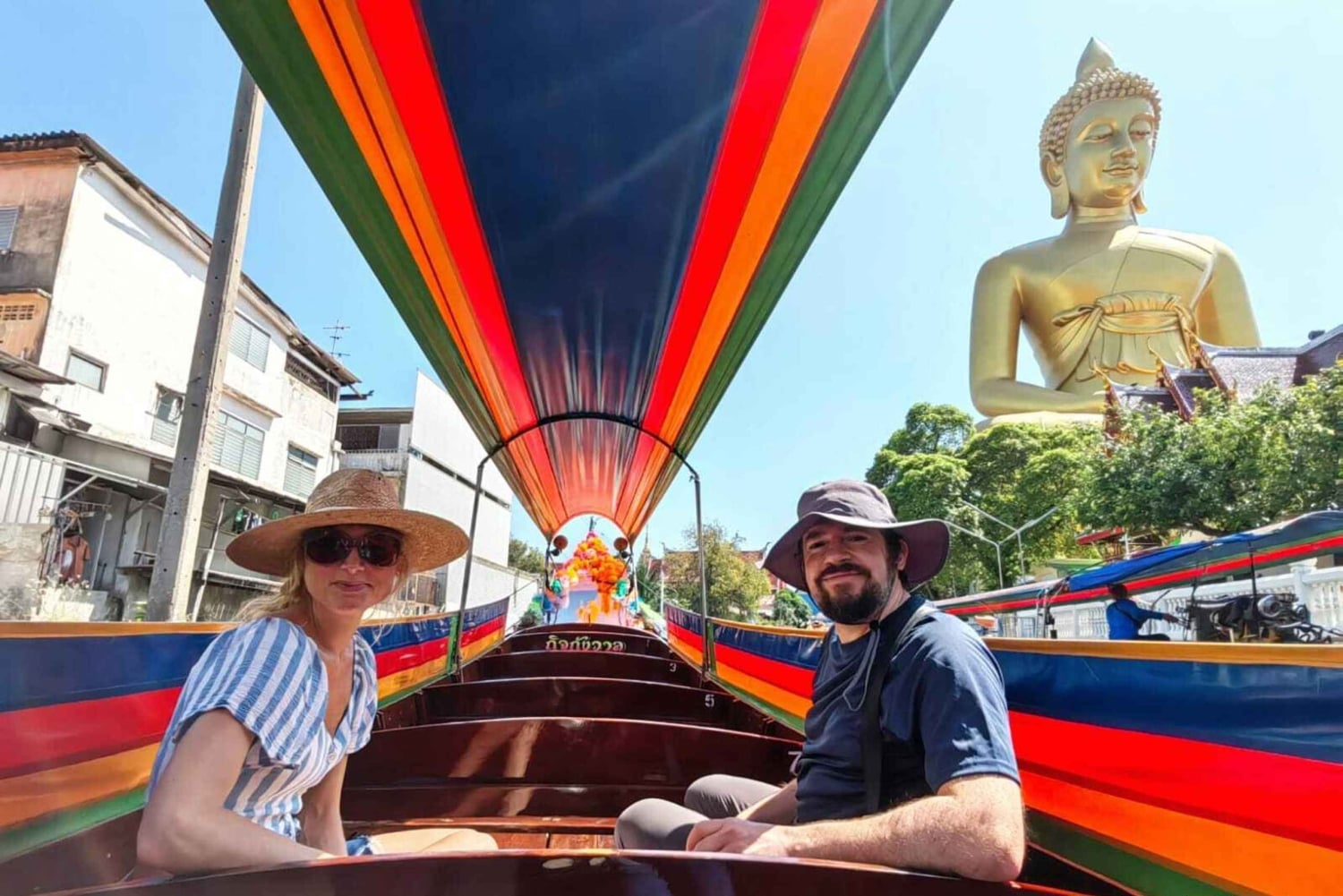 Lokalna wycieczka po kanałach Bangkok Yai z łodzią z długim ogonem