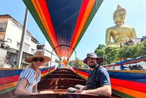 Lokalna wycieczka po kanałach Bangkok Yai z łodzią z długim ogonem