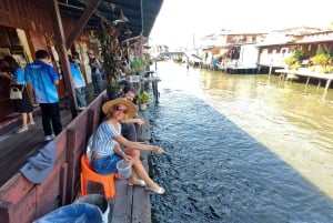 Lokalna wycieczka po kanałach Bangkok Yai z łodzią z długim ogonem