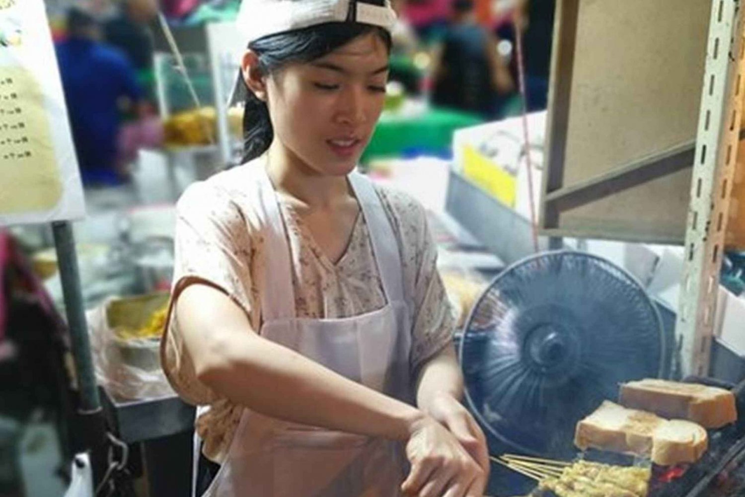 Bangkok: Tour gastronomico notturno con degustazione di cibo da strada