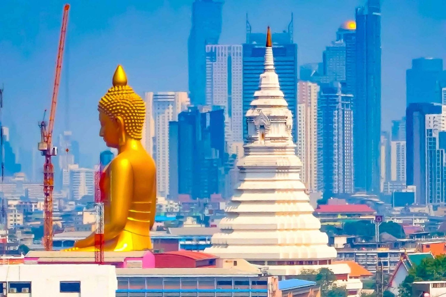 Bangkok: Highlights-Tour mit dem Großen Palast und den wichtigsten Tempeln