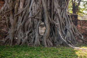 BKK: Ayutthaya, Maeklong-spoorweg, drijvende markt van Damnoen Saduak