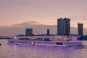 Bangkok : dîner-croisière avec buffet halal et musique live