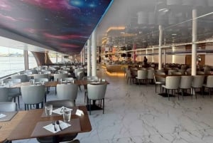 Bangkok : dîner-croisière avec buffet halal et musique live