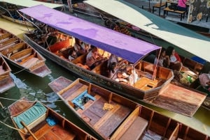 Bangkok: Damnoen Saduak Floating Market & Train Market Tour