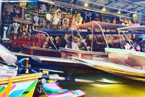 ダムヌン＆マエクロン：タイの象徴的な市場体験