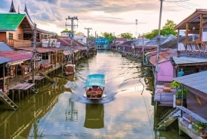 Privé auto drijvende markt: Damnoen Saduak + Amphawa + Meer