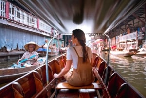 Privé auto drijvende markt: Damnoen Saduak + Amphawa + Meer