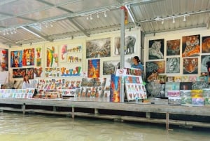 Damnoen Saduak & Maeklong Market inkluderer frokost - Privat tur