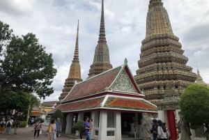 Tour privado a Damnoen Saduak, el Buda Reclinado y Wat Arun