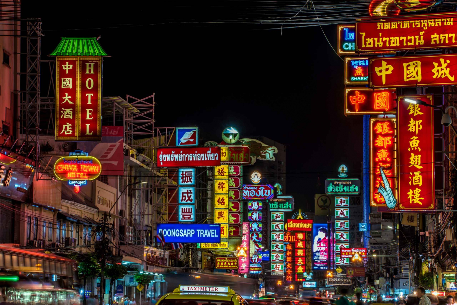 Explore Bangkok's Hidden Alleys, Night Street Market & Sites