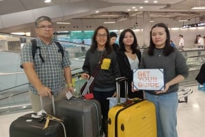 Don Mueang lufthavn: Privat hotelltransport med gratis bompenger