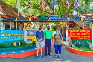 From Bangkok: Erawan Park & Kanchanaburi Small-Group Tour
