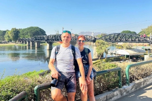 Wodospad Erawan i główne atrakcje Kanchanaburi – wycieczka prywatna