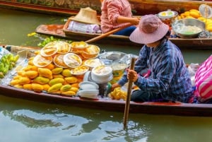 Explora Damnoen Saduak: Mercado Flotante, Tren y Cola Larga